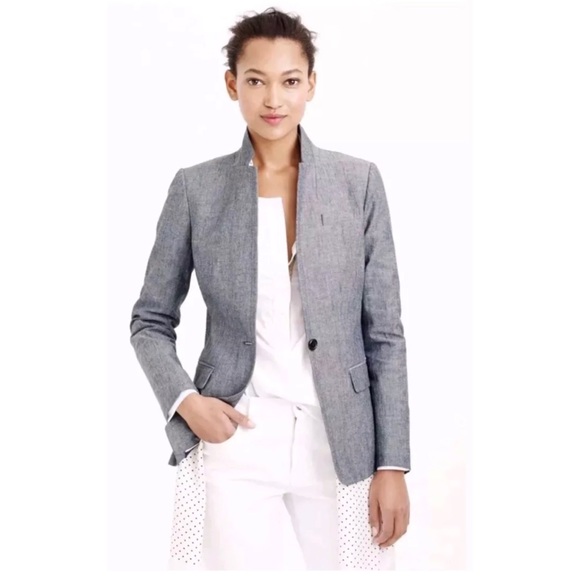 J. Crew Jackets & Blazers - J. Crew Regent Blazer in Chambray